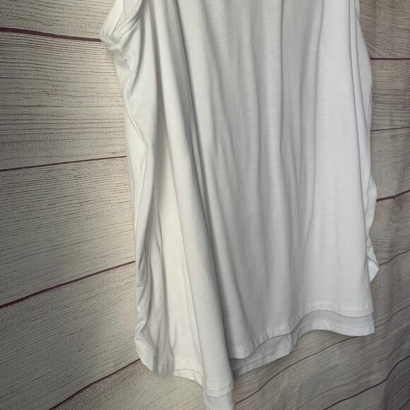 Tek Gear White Sleeveless Active Shirt or Tank Top Crew Neck Size 1X - Picture 15 of 15